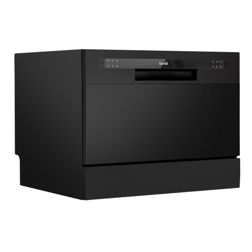 [DH85] Sealey Baridi Tabletop Dishwasher 6 Place Settings 6.5L Capacity - Black