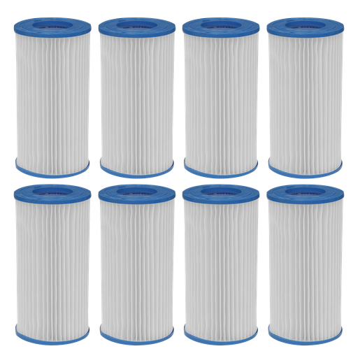 [DL119] Sealey Dellonda Swimming Pool Filter Cartridge - Pack of 8
