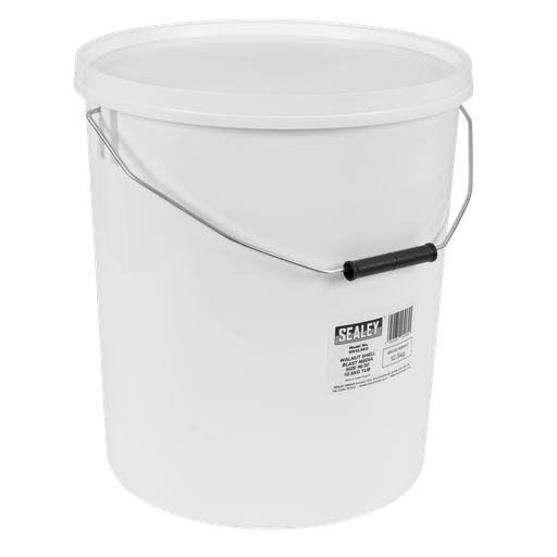 [WS12.5KG] Sealey Walnut Shell Blast Media - Size 16/30 - 12.5kg Tub