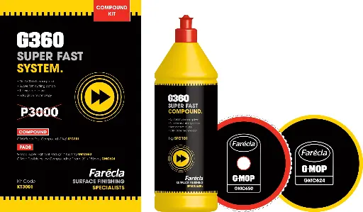 [FAR.KT3001] Farecla G360 Super Fast System Compound Starter Kit (Each)