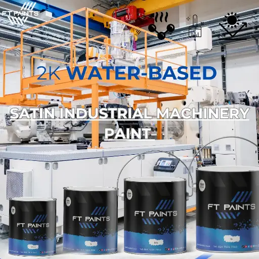 2K Water-Based Paint – Eco-Friendly, UV-Resistant Paint for Cars, Machines & Metal