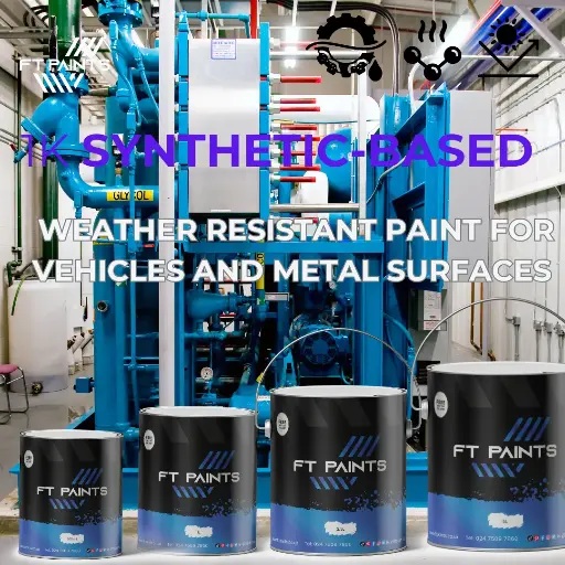 1K Synthetic Paint – Quick Dry, UV-Resistant Paint for Cars, Metal & DIY Projects