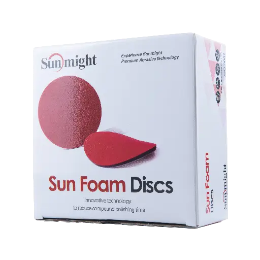 [96223] SunFoam - 150mm Red Foam Discs P2000